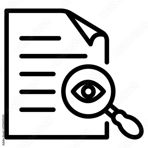 Transparency outline icon