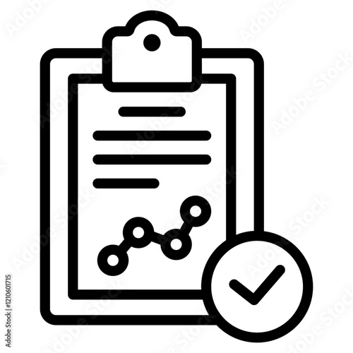 Results outline icon
