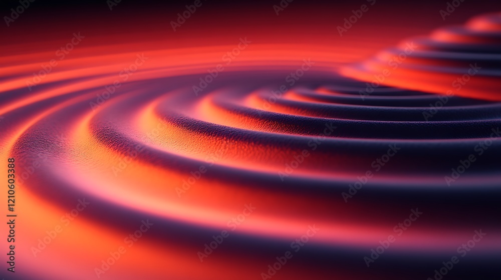 Abstract Red And Purple Swirling Wave Pattern Abstract Red And Purple Swirling Wave Pattern