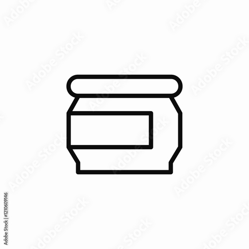 beauty cosmetics bowl icon sign vector