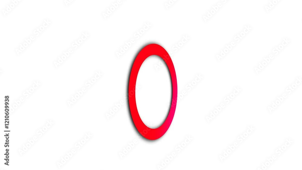4k Prohibition sign red icon animation alpha channel 4k Prohibition sign red icon animation alpha channel