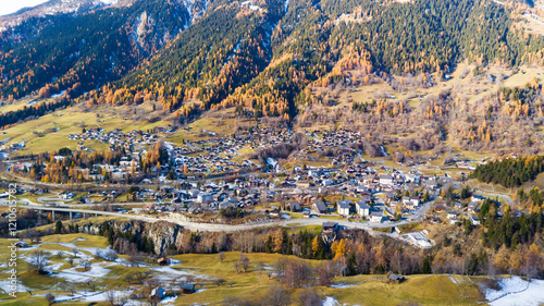 Aerial View of Ernen photo