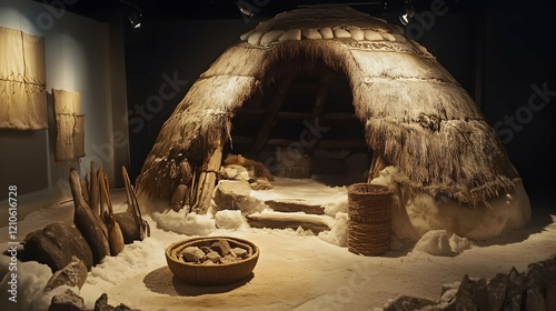 Traditional igloo showcasing the ingenious architecture of the Inuit people in the Arctic regions