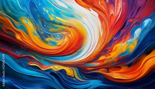 Wallpaper Mural abstract colorful background Torontodigital.ca