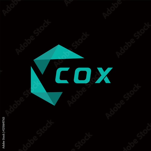 COX creative minimalist letter logo. COX unique vector initials alphabet letter logo design