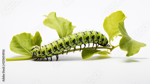 The Green Caterpillar's Journey photo