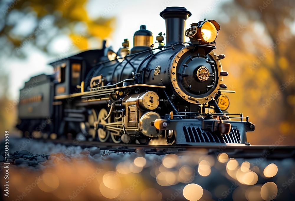 Obraz premium steam train