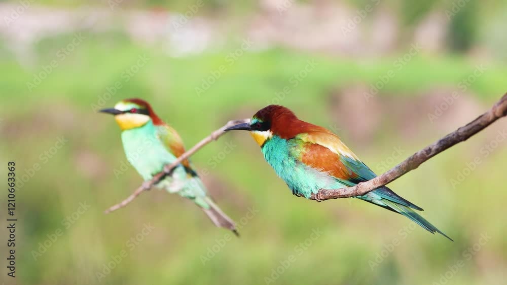 A Beautiful, Vibrant Kingfisher Perched Elegantly in Its Lush Green Natural Environment A Beautiful, Vibrant Kingfisher Perched Elegantly in Its Lush Green Natural Environment
