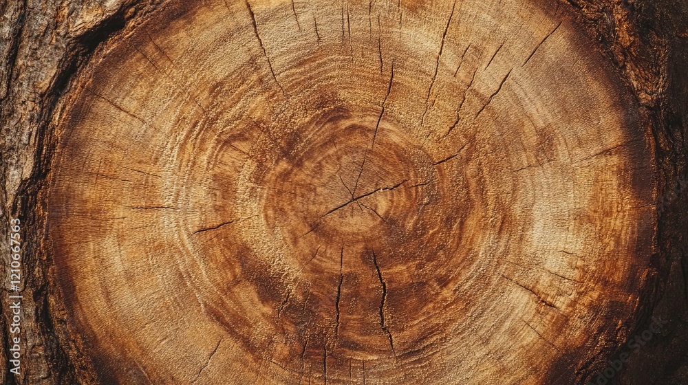 Naklejka premium Detailed view of tree bark showing unique natural patterns