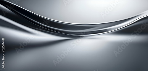 A sleek, gray background with soft lighting and shadows, perfect for presenting high-end products.