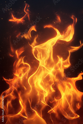 fire flames background, burning flames on dark background flat design, fire background