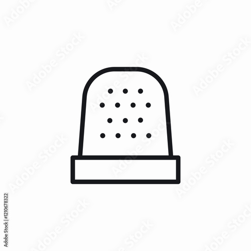 head beanie icon sign vector