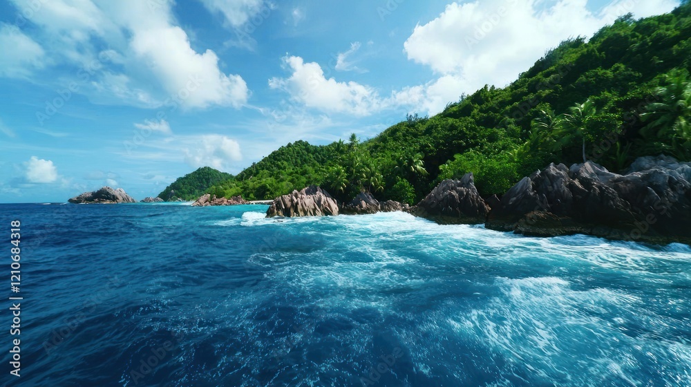 Obraz premium Tropical Island Seascape