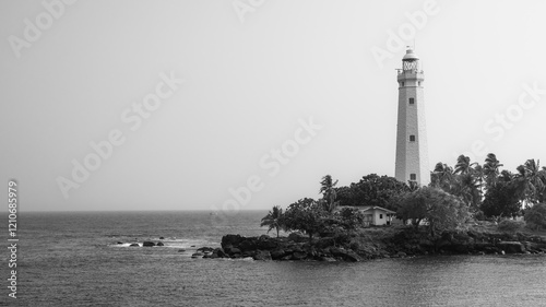 Obraz na płótnie Dondra Lighthouse in Sri Lanka w salonie