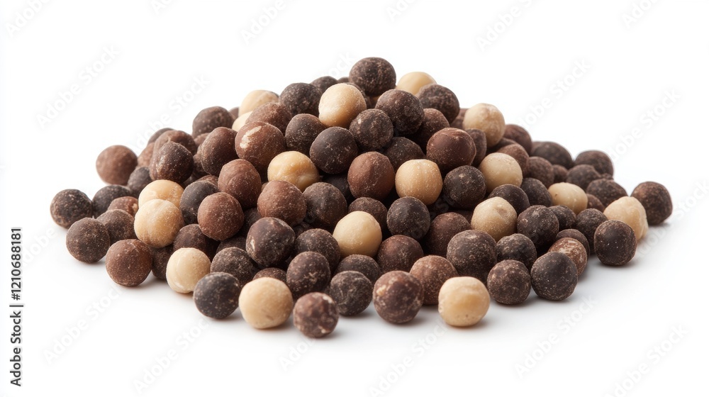 Delicious chocolate candy spheres in various shades and textures Delicious chocolate candy spheres in various shades and textures