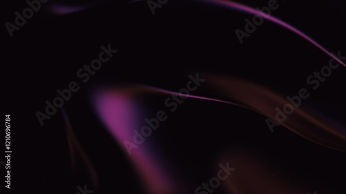 Abstract fluid texture of swirling liquid chrome metal waves with motion light effect. Seamless looping video. 4k psychedelic hypnotic graphics dynamic dark holographic background