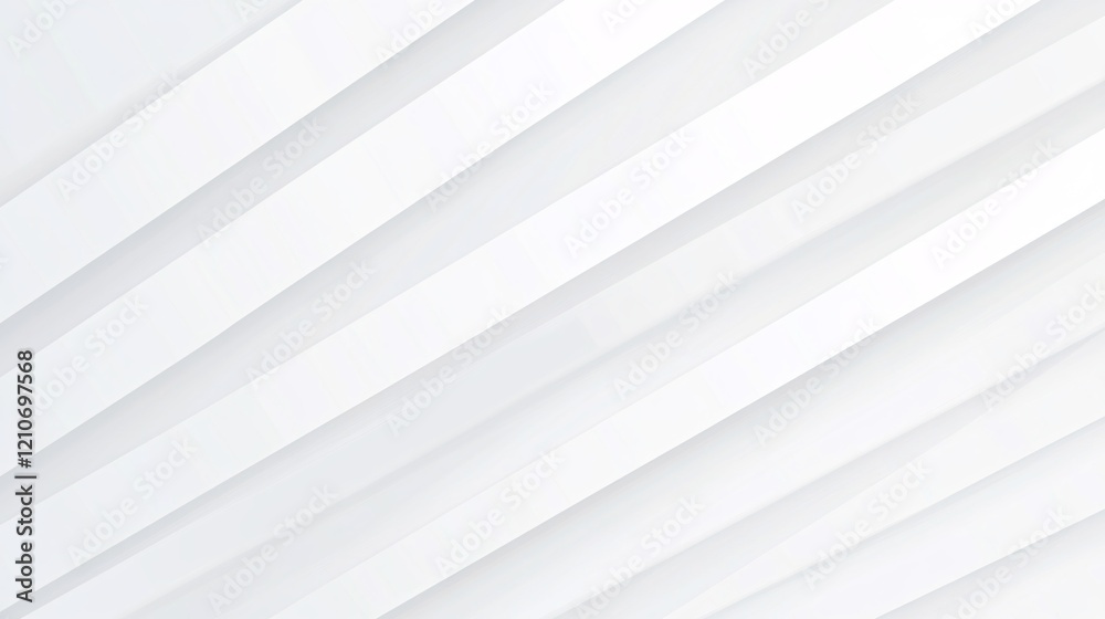 Obraz premium Abstract White Background with Diagonal Lines