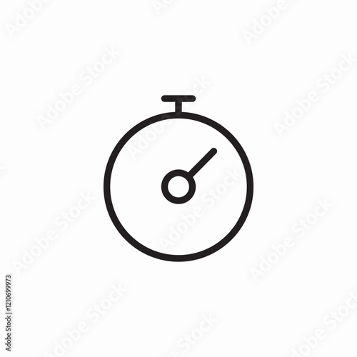 time counter icon sign vector