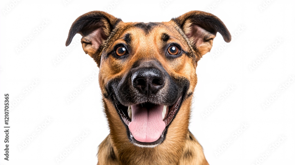 Obraz premium Happy dog portrait