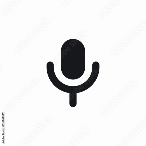 microphone device icon sign vector