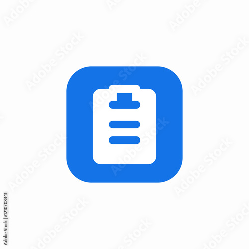 office paperwork icon sign vector