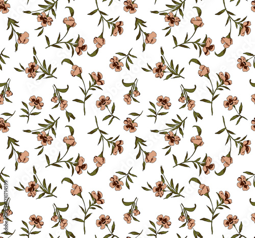 seamless background with apples