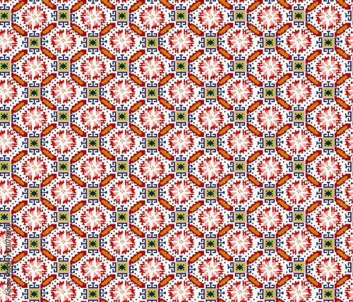 seamless pattern with flowers