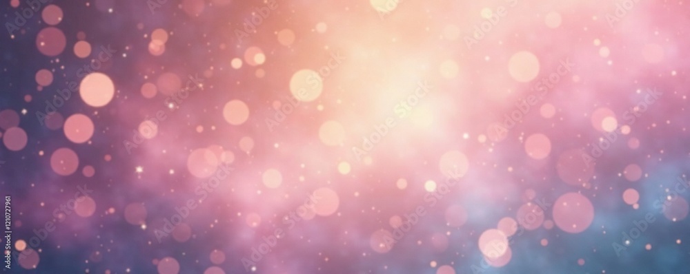 Pastel colors of the boke effect on a starry night sky, misty, beige, pastels Pastel colors of the boke effect on a starry night sky, misty, beige, pastels