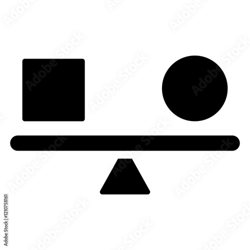 Balance Glyph Icon