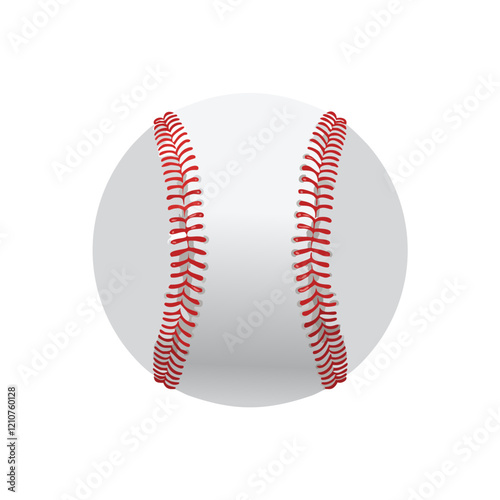 baseball ball isolated on white vector