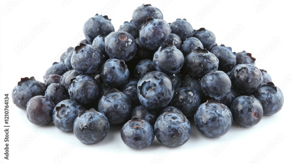 A heap of plump blueberries with their deep blue-purple hue and powdery bloom, Each berry’s round shape and fresh aroma captured with precision A heap of plump blueberries with their deep blue-purple hue and powdery bloom, Each berry’s round shape and fresh aroma captured with precision