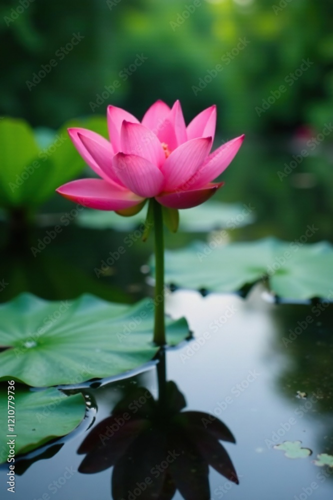 soft focus pink lotus on the surface of a pond with ripples, soft focus photography, serene landscape, soft focus pink lotus on the surface of a pond with ripples, soft focus photography, serene landscape,