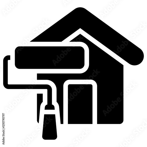 Renovation Glyph Icon