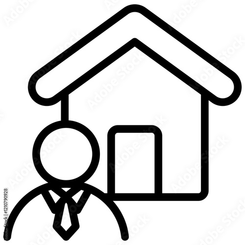 Landlord Outline Icon