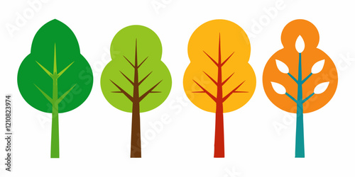four seasons trees