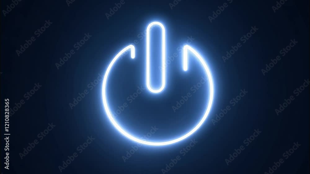 glowing sign switch icon
glowing sign switch icon