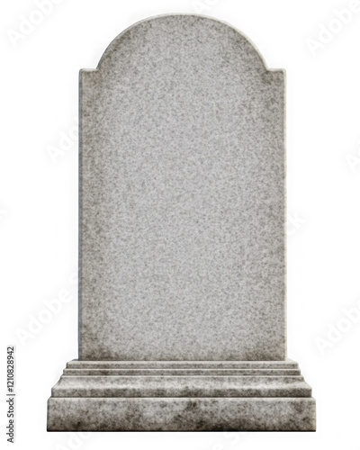Blank Granite Headstone 
