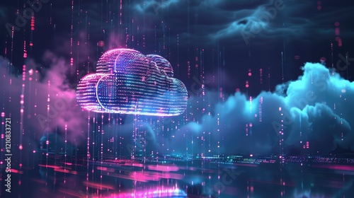 digital technology Internet network connection Big data, Internet of Things, IoT, smart city innovation technology with AI global network connectivity.