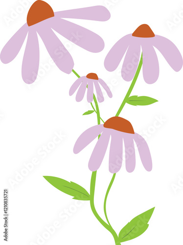 Adobe Illustrator Flower Artwork