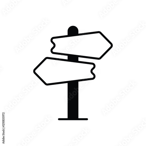 Directions vector icon