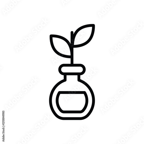 Biology icon education vector