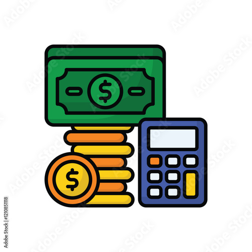 Budget  vector icon