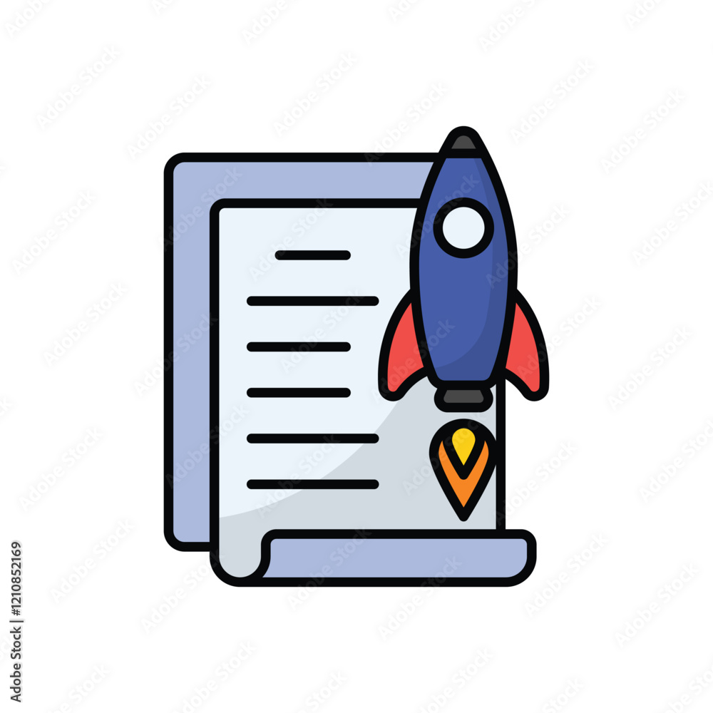 Launch vector icon Launch vector icon