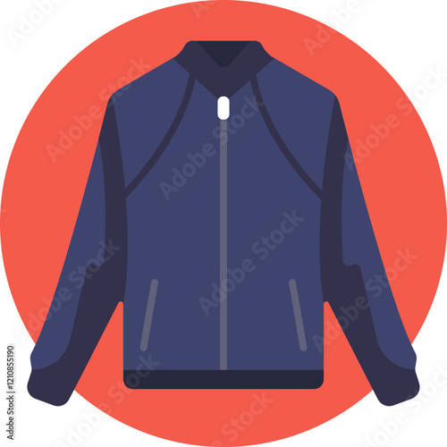 Stylish and functional jacket designed for active wear
