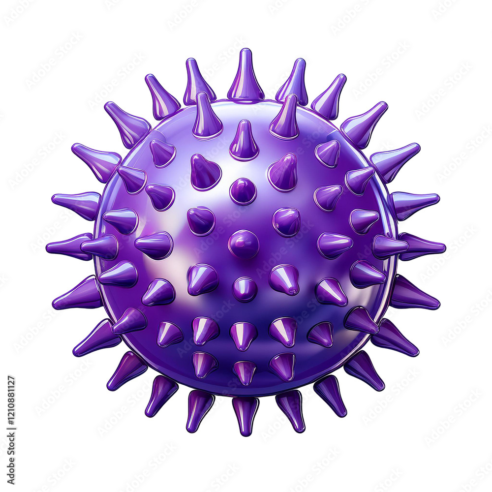 3d rendered illustration of a virus