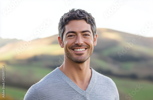 portrait of a man smiling
