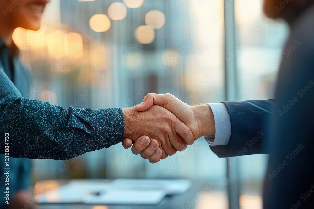 custom made wallpaper toronto digitalBusinessman Handshake During Office Meeting Partnership Agreement Between HR Manager and New Employee