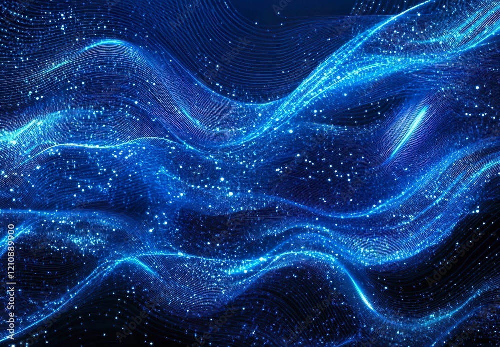 Quantum computer technologies concept. Futuristic blue Quantum computer technologies concept. Futuristic blue