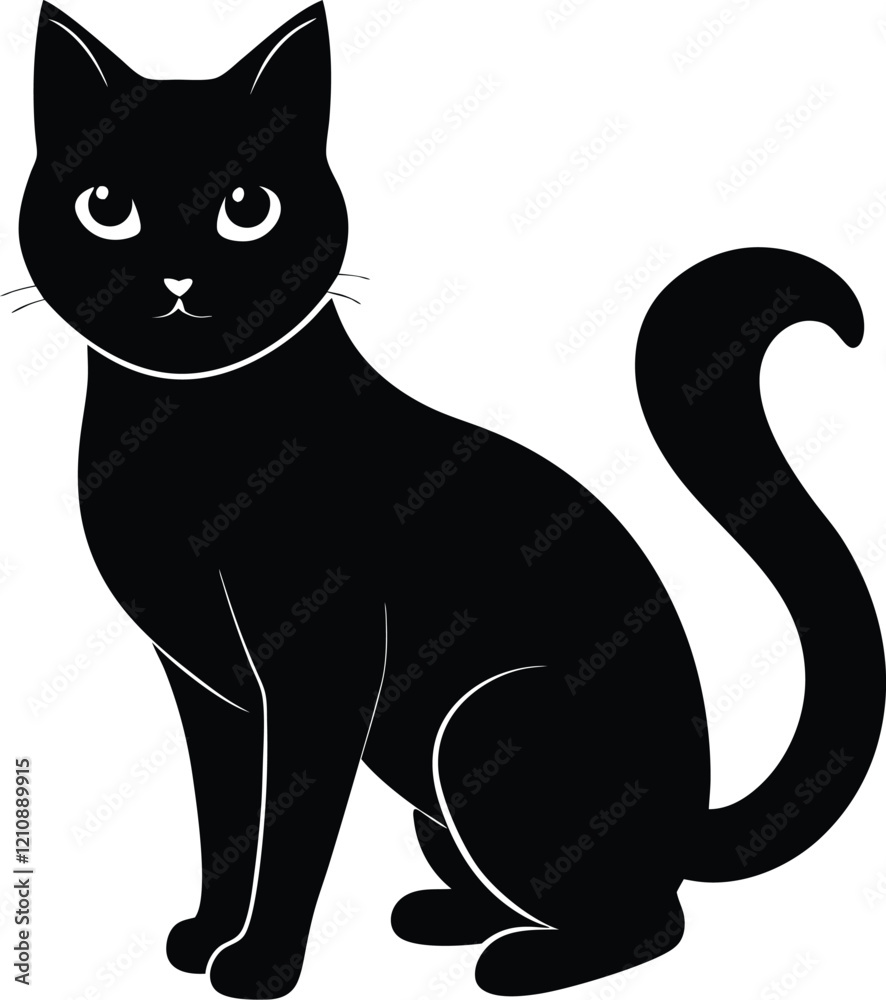 Cat silhouette , black silhouette cat full body, cat silhouette icon bundle illustration
Cat silhouette , black silhouette cat full body, cat silhouette icon bundle illustration