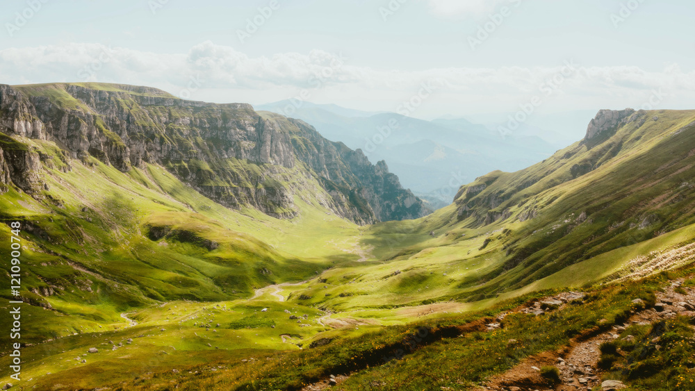 Fototapeta premium landscape in the mountains